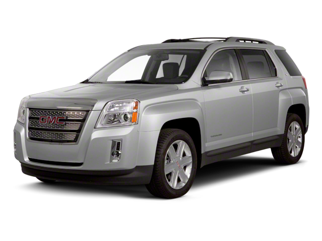 2012 GMC Terrain SLE-1 in Olympic White — front three-quarter view