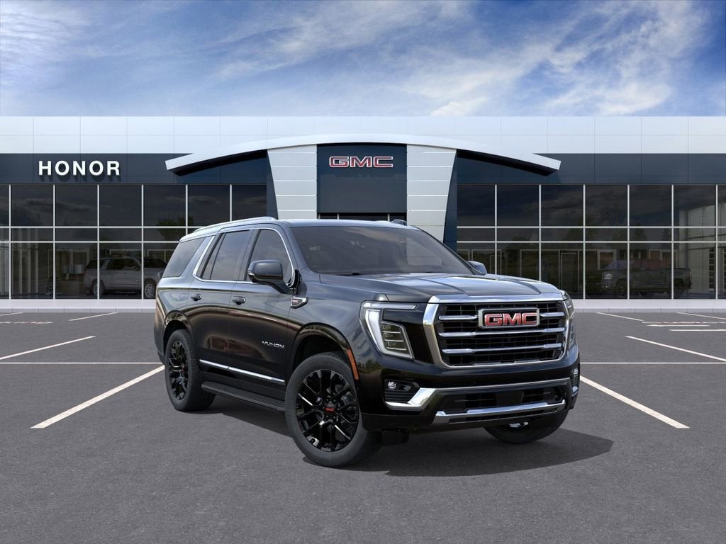 2026 GMC Yukon Elevation in Onyx Black — front three-quarter view