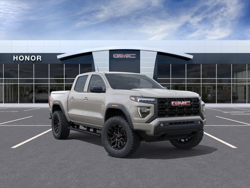 2026 GMC Canyon Elevation in Coastal Dune — front three-quarter view