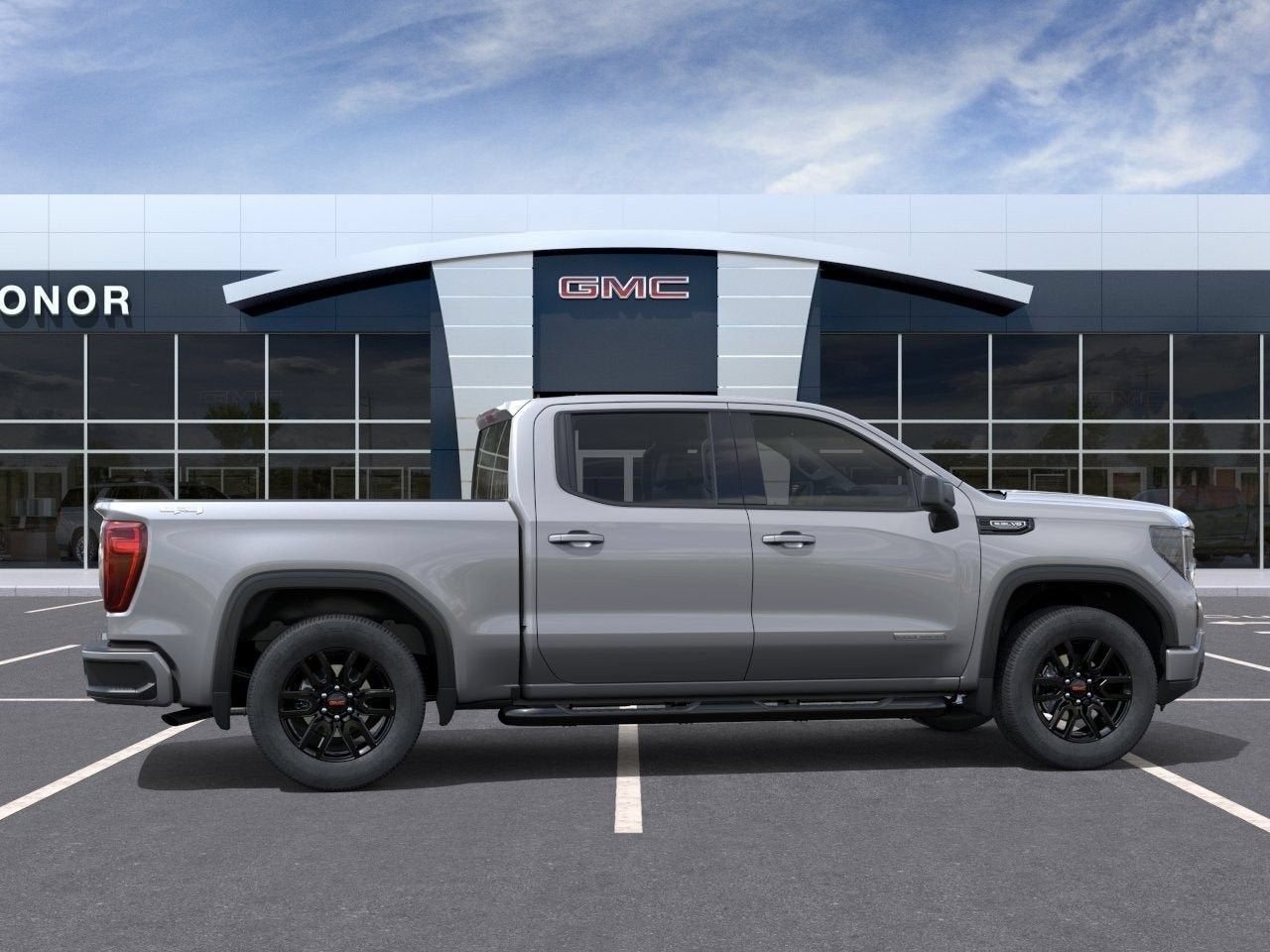 2026 GMC Sierra 1500 — rear three-quarter view