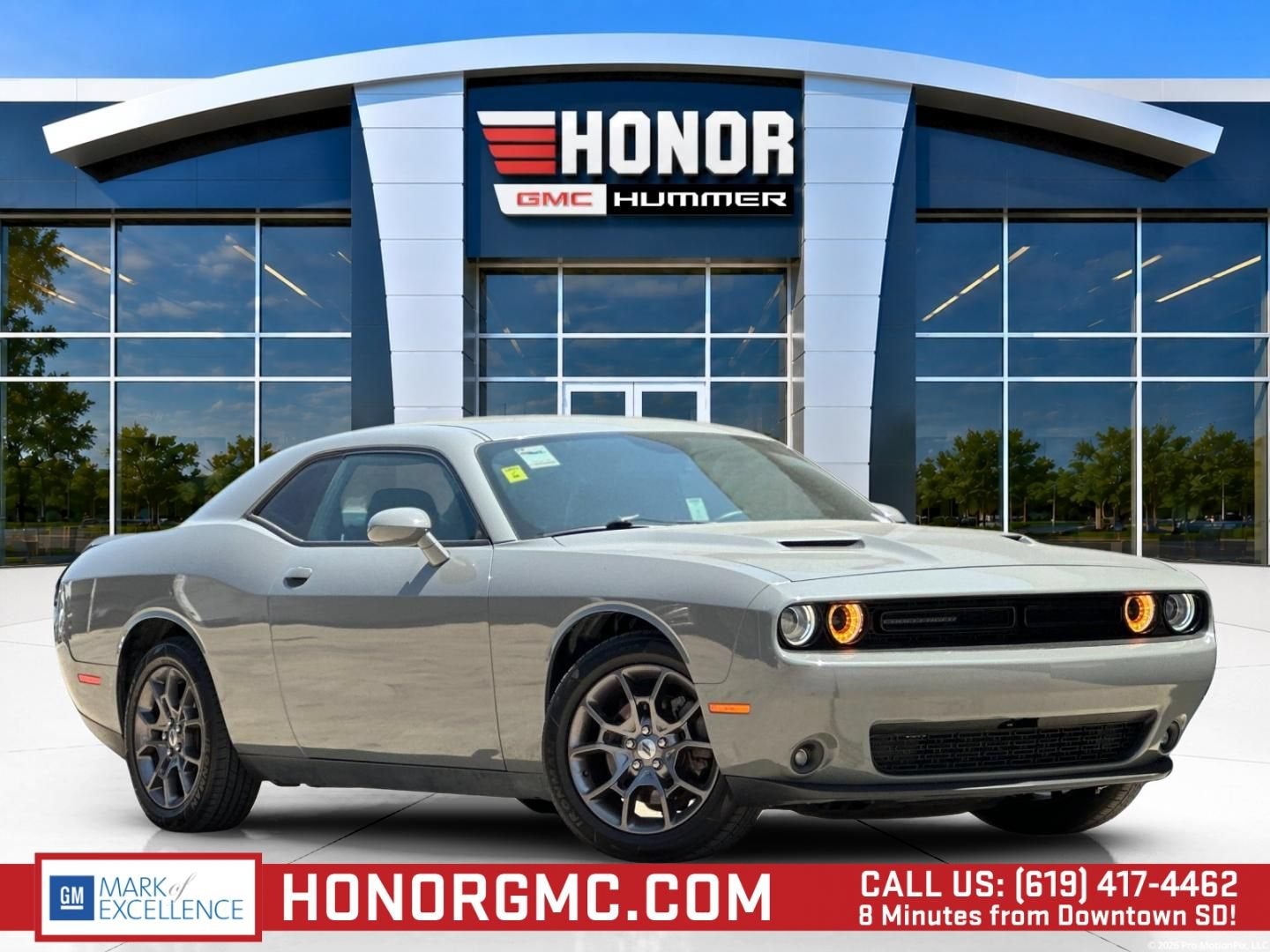 2018 Dodge Challenger GT in Gray — front three-quarter view