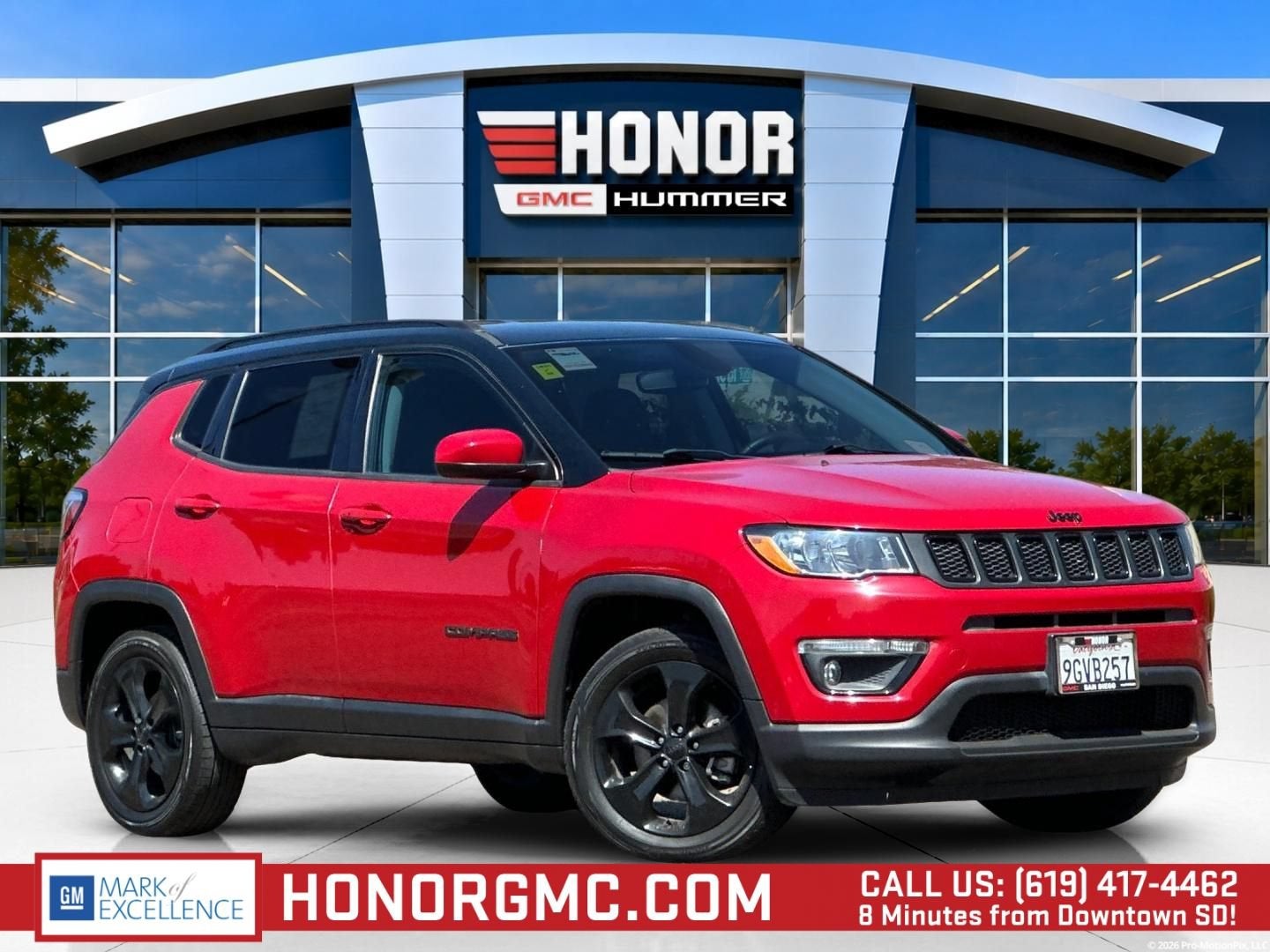 2019 Jeep Compass Altitude in Other — front three-quarter view