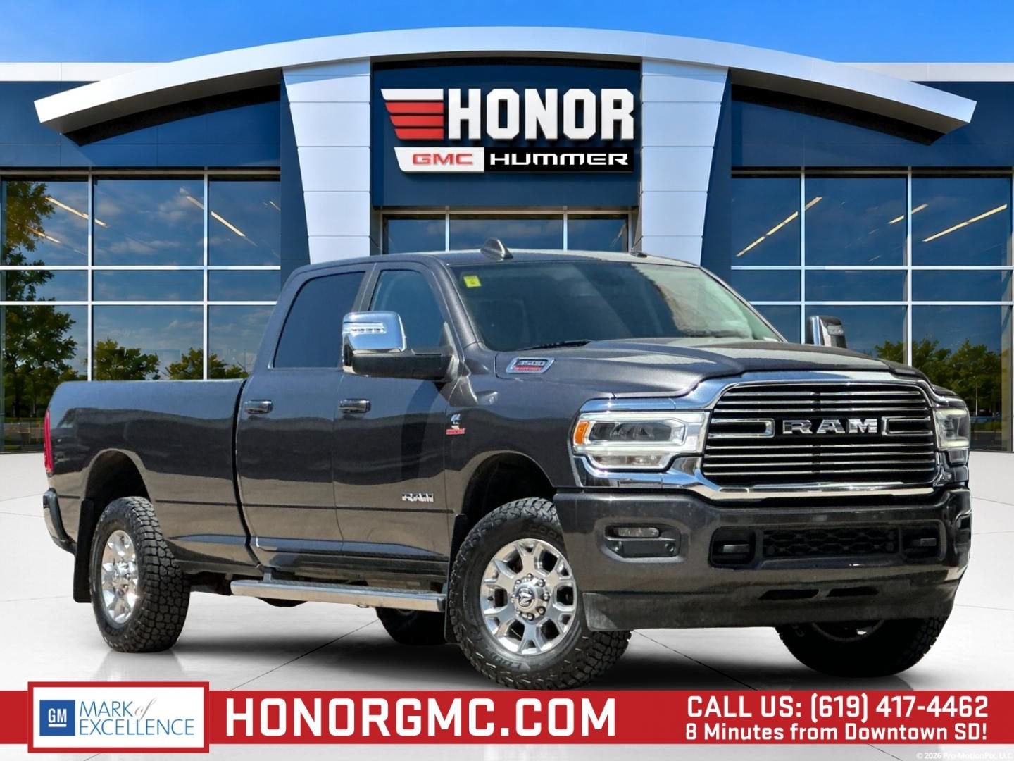 2024 RAM 3500 Laramie in Other — front three-quarter view