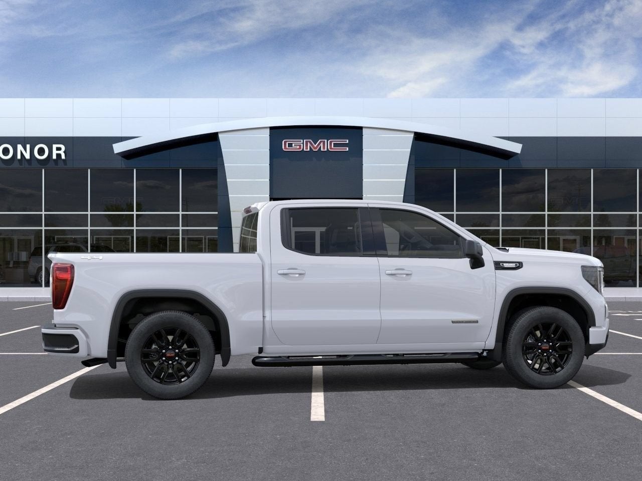 2026 GMC Sierra 1500 — rear three-quarter view