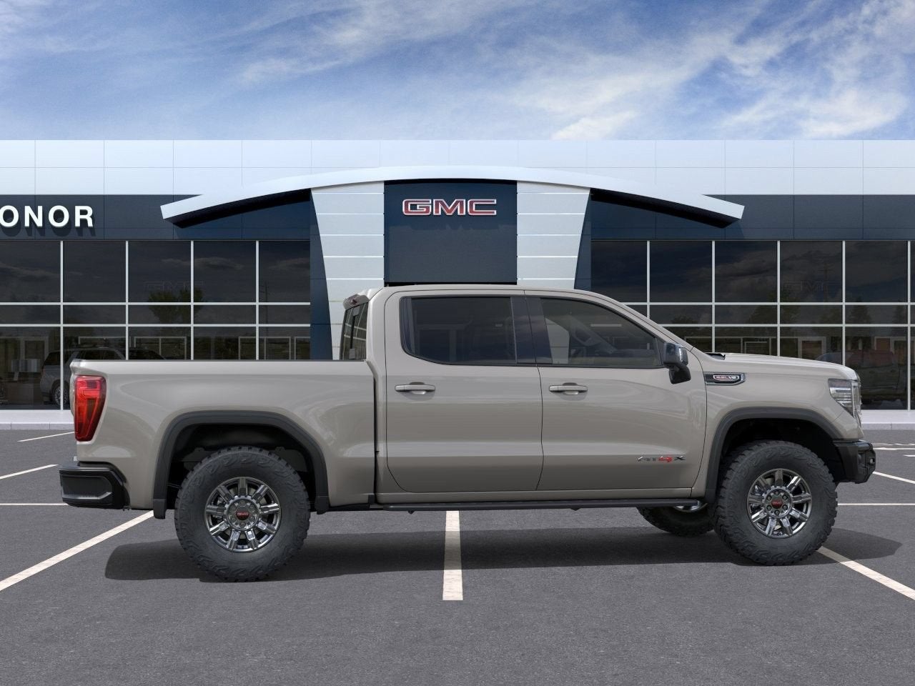 2026 GMC Sierra 1500 — rear three-quarter view