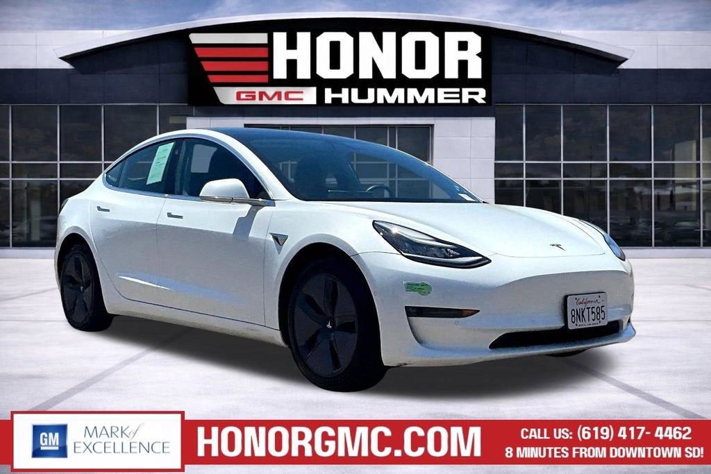 2020 Tesla Model 3 Long Range in Other — front three-quarter view
